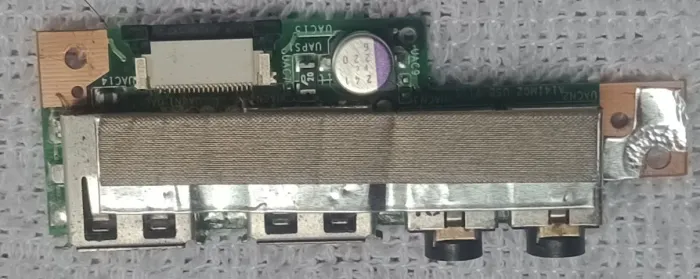 placa usb e audio notebook sti 1401