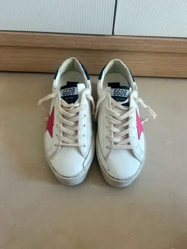 Tênis Golden goose Deluxe Brand High Star Lace Up