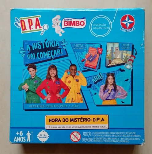 Jogo Hora Do Mistério D.P.A. Estrela - Completo e Conservado