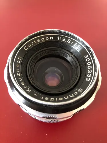 Lente Schneider kreuznach curtagon 35mm 2.8 M42