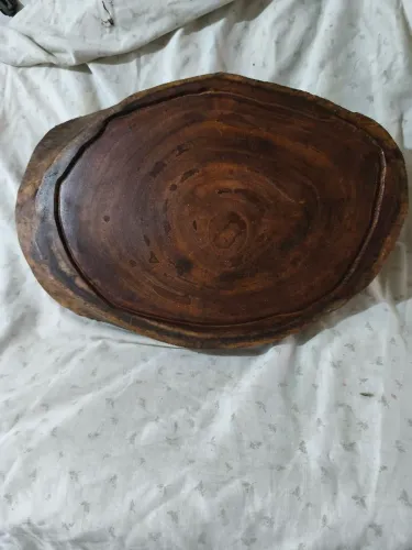 Tábua de Cortar Churrasco Artesanal Anjico Pedra.