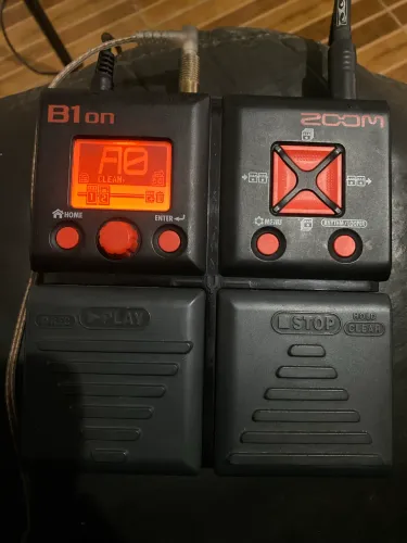 Pedaleira de contra baixo zoom b1 no 