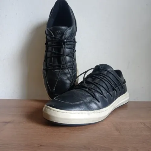 Tênis sapatênis masculino - 40 - side walk original - couro legítimo preto