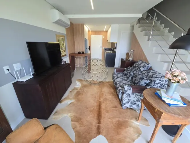 Loft 1 dormitório em Condomínio com vista para Lagoa da conceição em Florianópolis