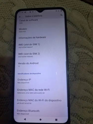 MOTOROLA E22 128 GB TODO ORIGINAL 