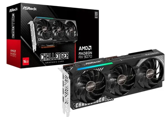 AMD RX 9070 ASRock Challenger (troca por 5070ti)