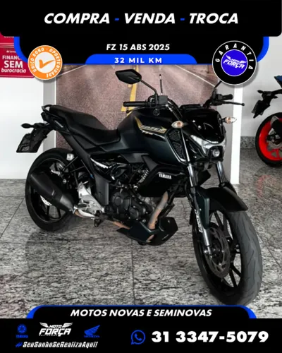 Fz15 Abs Connected Ano2025 Unico Dono Procedencia&Garantia