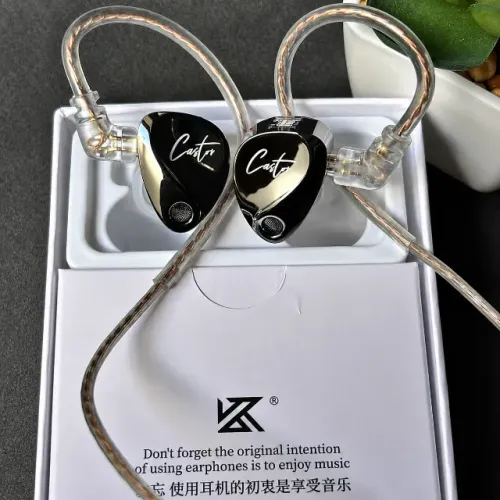 Fone de ouvido KZ Castor Edição Performance de Graves