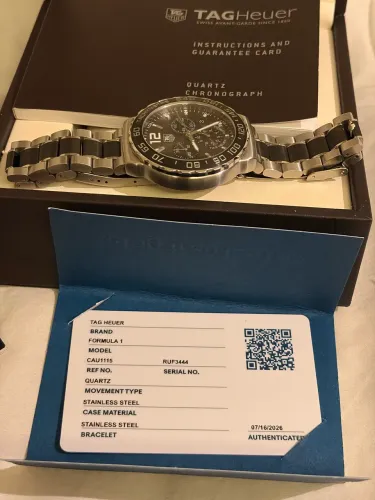 TAG Heuer Formula 1 Cronógrafo Quartz - Ref. CAU1115