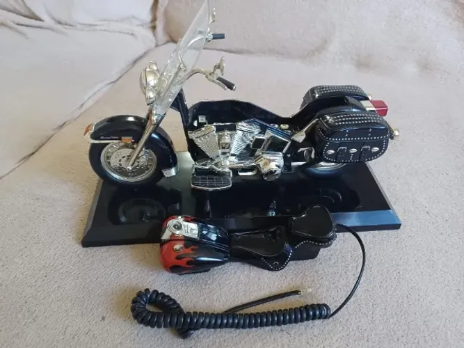 Miniatura Moto Harley Davidson Telefone