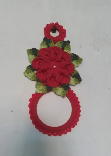 Porta Pano de Prato Crochê