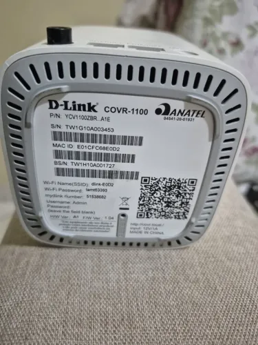 Kit 2 Roteadores Wi-Fi Mesh D-Link COVR-1100 AC1200
