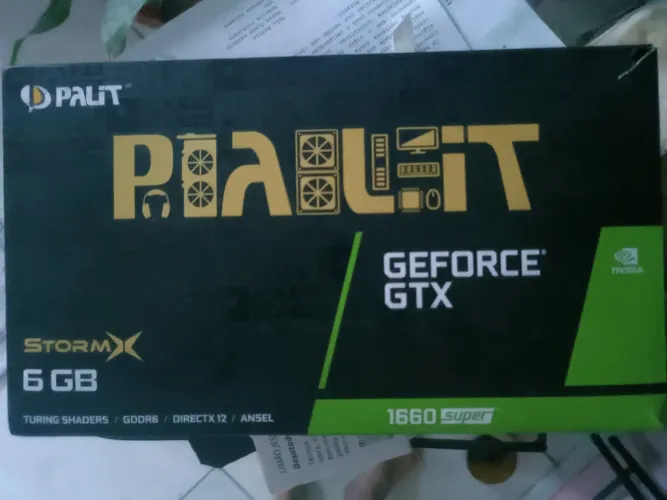 Placa de Vídeo GeForce GTX 1660 Super 6GB