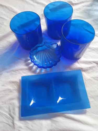 Kit azul 5i itens .