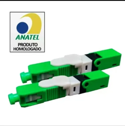 Conector fibra óptica 50 unidades