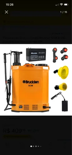 Pulverizador Brudden