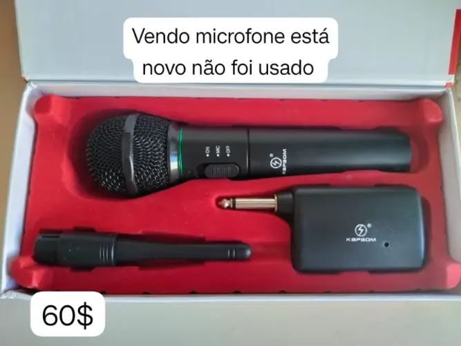 Microfone sem fio 