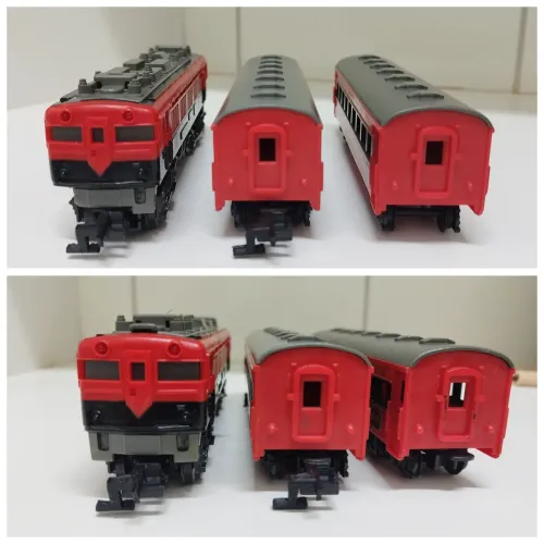 Locomotiva Ferrorama ED75 SL 5000 e vagões 