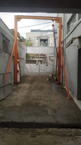 Pórtico com talha