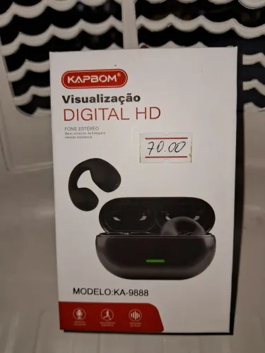 Fone de Ouvido Earbuds Kapbom KA-9888 Bluetooth 