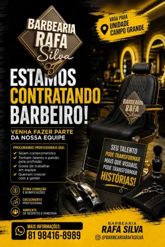 Vaga para barbeiro 