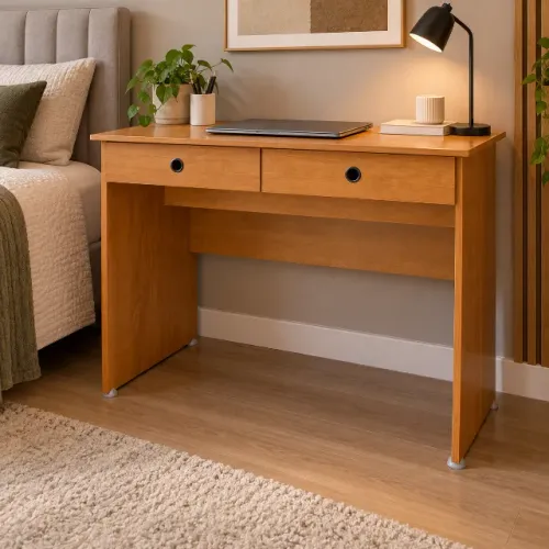 Mesa para Escritório 2 Gavetas PROMOÇÃO Nova