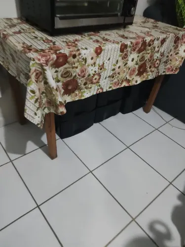 Mesa de madeira 120x60 cm