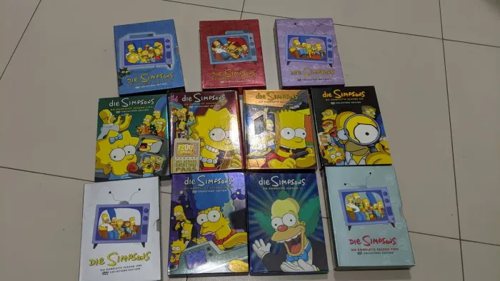 DVD dos Simpsons (11 temporadas completas)