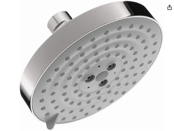 Chuveiro hansgrohe Raindance S Air Infusion Moderno, 3 tipos de jato (BalanceAir, Whirl e 
