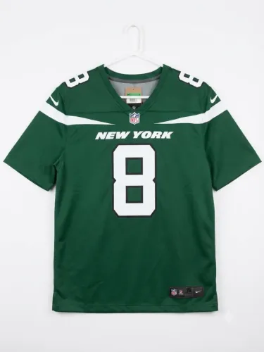 Aaron Rodgers New York Jets Nike Team Legend Player Performance Top - Gotham Green