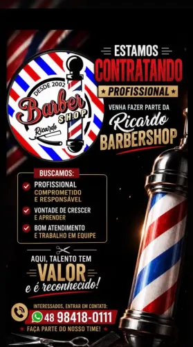Estamos contratando profissional .