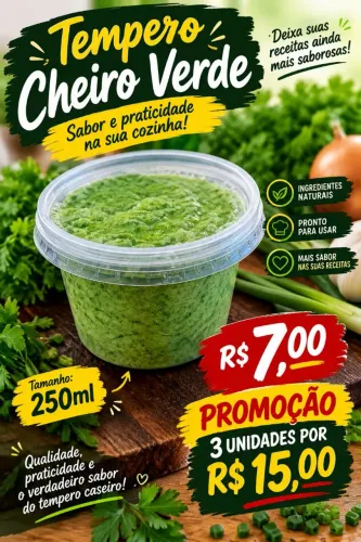 Tempero Caseiro | Cheiro Verde ?