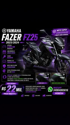 Vendo Fz25 23/24
