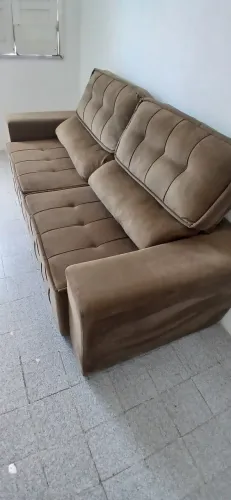 Sofá com Apoio externdido para as Pernas