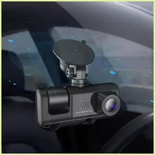 Câmera Veicular Full HD 1080p DVR Automotivo (Novo)