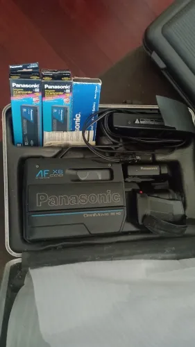 Filmadora Panasonic Af X6 foi testada e esta funcionando troco em celular