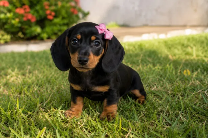 Dachshund Mini teckel fêmea 