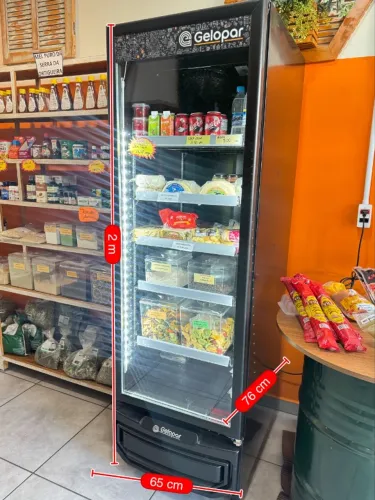 refrigerador vertical gelopar