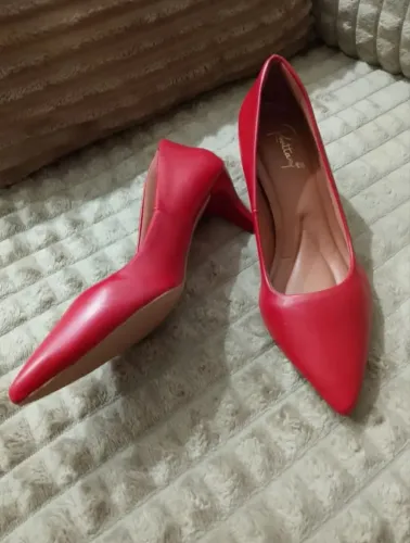 Scarpin Sapato Feminino Salto Baixo Fino Social Confortável