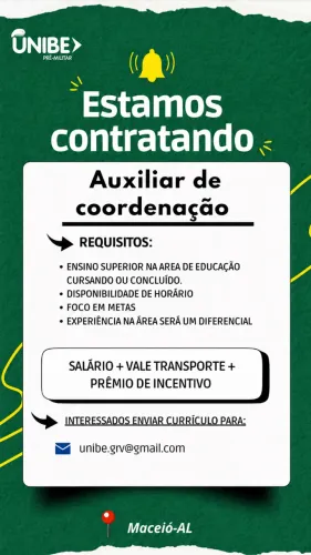 auxiliar coordenação pedagógica