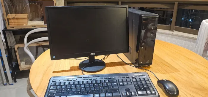 COMPUTADOR COMPLETO CORE i3 10ª GERAÇÃO | 8GB RAM | SSD 240GB | MONITOR AOC