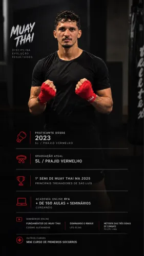 Instrutor de Muay Thai