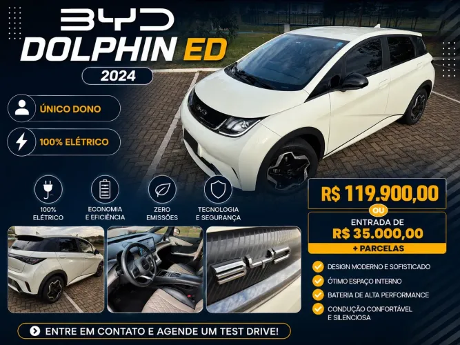 BYD Dolphin EV (Elétrico) 2024