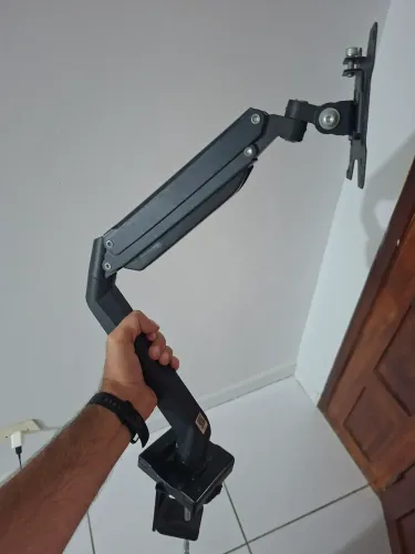 Suporte Articulado para Monitor com Pistão a Gás - Ergonômico