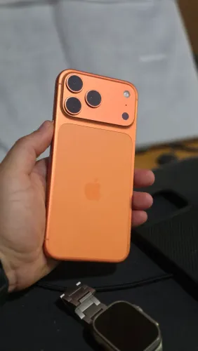 Iphone 17 pro max 256 com acessórios