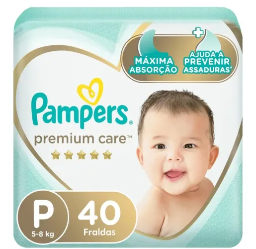 Fralda Pampers Premium Care 