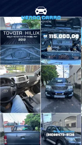 Hilux completa 2012 automática