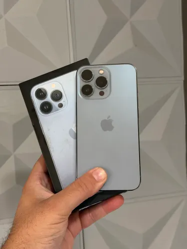 iPhone 13 Pro azul 256 Gb 100% 6 meses de garantia