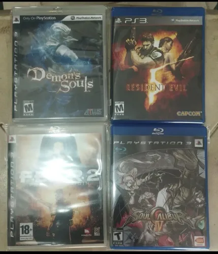 Lote 1 jogos de PS3 original Relabel 