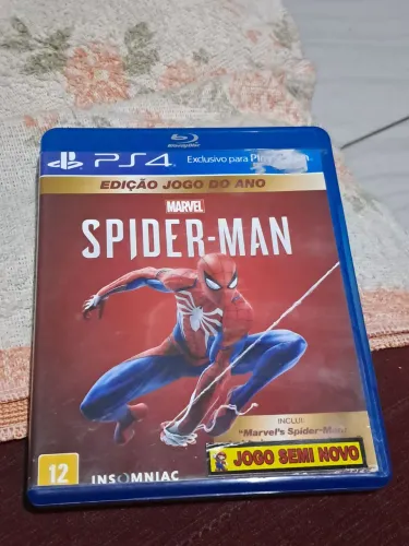 Jogo Spider-man,seminovo quase nunca usado,com ótima história de super-heroi